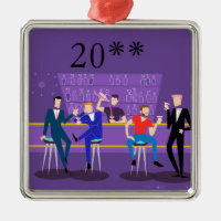 Retro Gay Bar Ornament