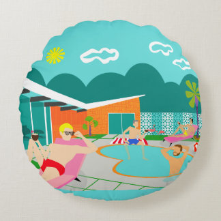 Mid Century Modern Round Pillows Mid Century Modern Decorative Pillow Designs