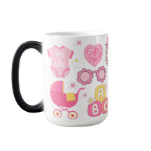 Retro Gender Reveal It's a Girl