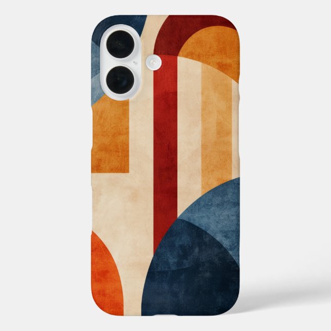 Retro Geometric Arches Case-Mate iPhone Case (Back)