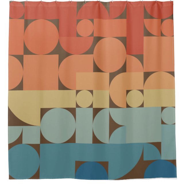 Retro Geometric Art 70s Style (Front)