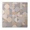 Retro Geometric Art Taupe