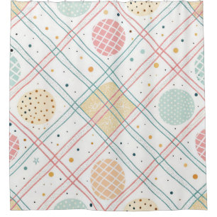 Retro Geometric Circle   Mid-Century Abstract (2)