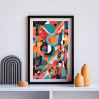 Retro Geometric Explosion