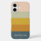 Retro Geometric Pastel Colour Block Personalized