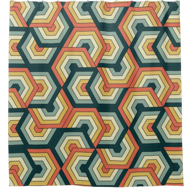 Retro Geometric Pattern (Front)