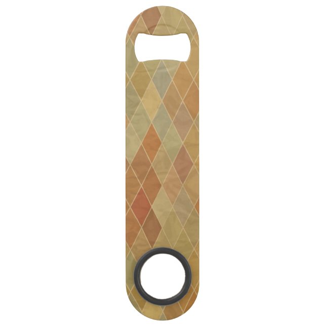 Retro geometric pattern 2 bar key (Front)