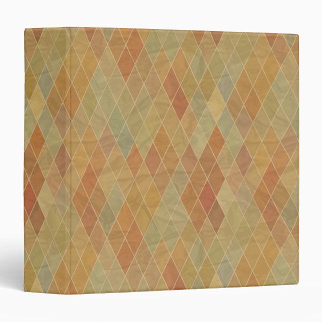 Retro geometric pattern 2 binder (Front/Spine)