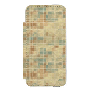 Retro geometric pattern 2 incipio watson™ iPhone 5 wallet case