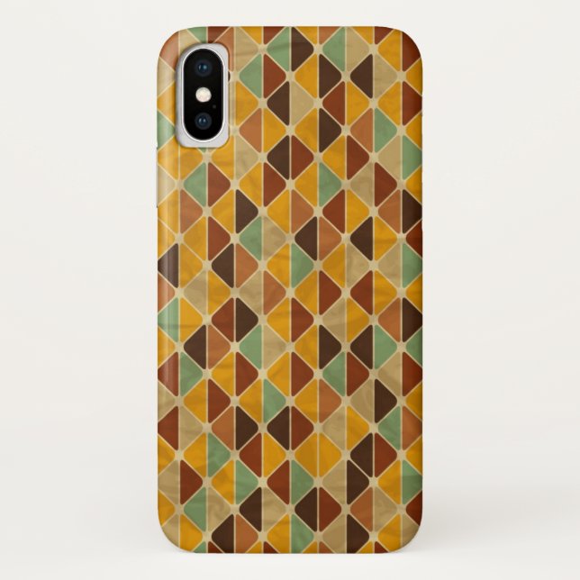 Retro geometric pattern 3 2 Case-Mate iPhone case (Back)