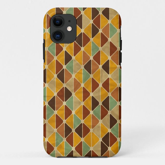 Retro geometric pattern 3 Case-Mate iPhone case (Back)
