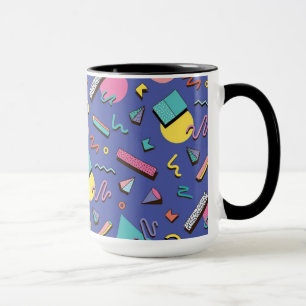Retro Geometric Pattern Mug
