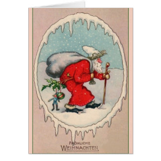 Vintage German Christmas Cards, Vintage German Christmas Greeting Cards