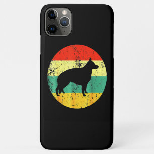 Retro German Shepherd Dog iPhone 11 Pro Max Case