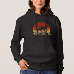 Retro German Shepherd Mom Dog Mother Pet Shepard M Hoodie