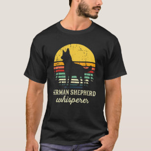 Retro German Shepherd Shepard Dog Pet Humour T-Shirt