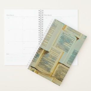 Retro gifts for readers 2022 planner