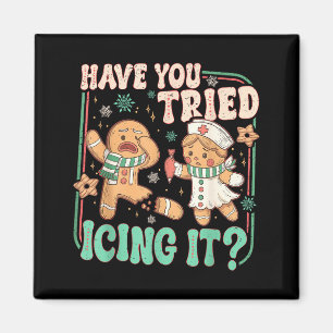 Retro Gingerbread Have You Tried Icing It Er Nurse Magnet