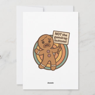 Retro Gingy Christmas Card – Cute Holiday Greeting