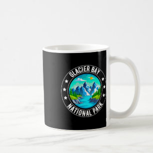 Retro Glacier Bay National Park Hiking Camping Out Coffee Mug