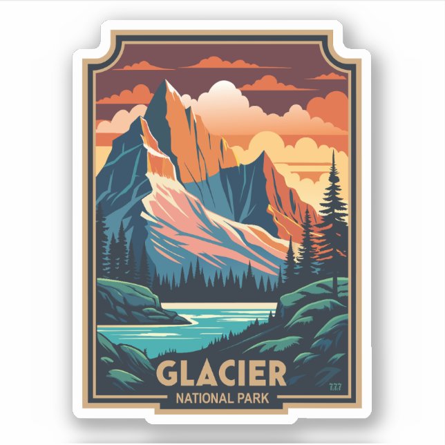 Retro Glacier National Park (Front)