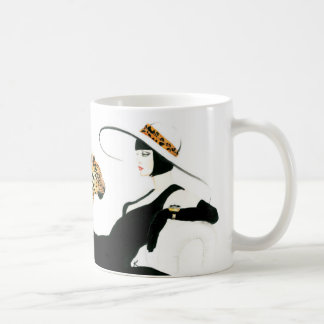 Retro Glam Art Deco coffee mug