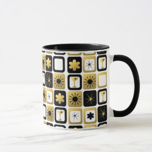 Retro Glamourous Gold Mug