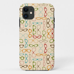 Retro glasses iPhone 11 case