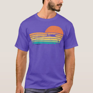 Retro Glider Pilot Soaring Plane T-Shirt