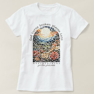 Retro God Turns Broken Pieces Into Masterpieces T-Shirt
