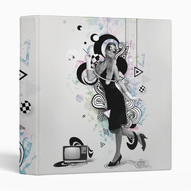 Retro Goddess Binder (Front/Spine)