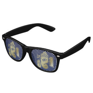 Retro Gold Goddess Ganesha - Fête Shades lunettes de sol