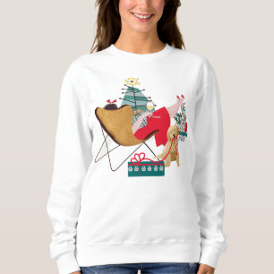 RETRO GOLDEN HOLIDAYS - Golden Retriever Sweatshirt