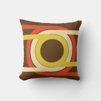 Retro Golden Ratio inspired design. Throw Pillow