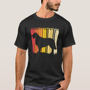 Retro Golden Retriever Dog  Ugly Christmas Gift T-Shirt