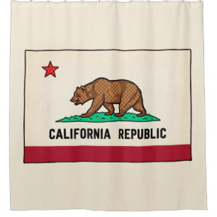 Retro Golden State Bear California Republic