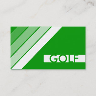 retro GOLF Business Card
