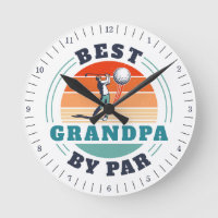 Retro Golf Grandpa Birthday Funny Golfing Custom