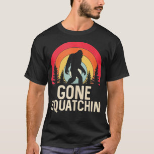 Retro Gone Squatchin  T-Shirt