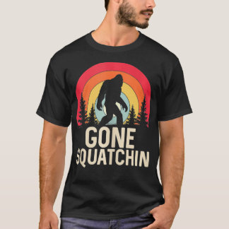 Retro Gone Squatchin T-Shirt
