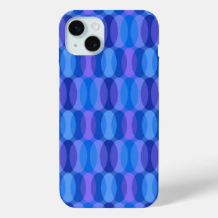 Retro Good Vibes Geometric Pattern iPhone 15 Mini Case