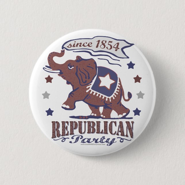 Retro GOP Button (Front)