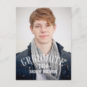 Retro   Graduation Party Invitation