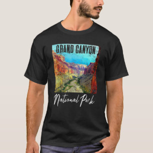 Retro Grand Canyon National Park Celebration Love  T-Shirt
