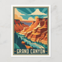 Retro Grand Canyon National Park