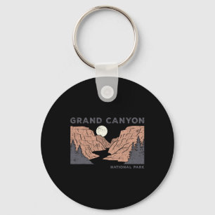 Retro Grand Canyon Shirt Arizona Womens National P Keychain
