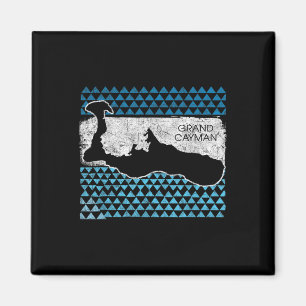 Retro Grand Cayman Islands Beach Cruise Vacation S Magnet
