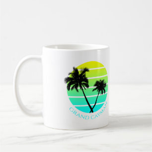 Retro Grand Cayman Islands Coffee Mug