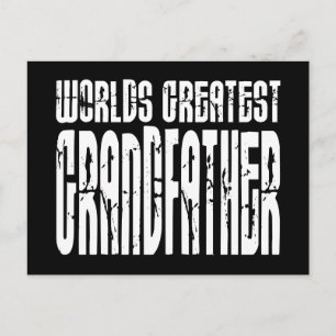 Retro Grandfathers : World's Greatest Grandfather Postcard