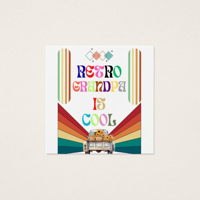 Retro Grandpa Is Cool (Front)